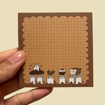 Bread Frankie Memo Pad