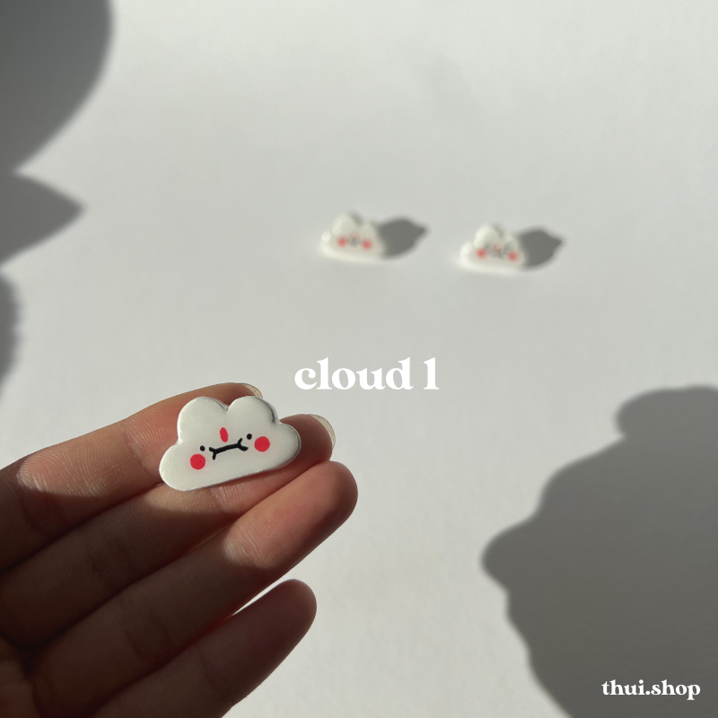 Cloud Clay Pin