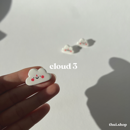 Cloud Clay Pin