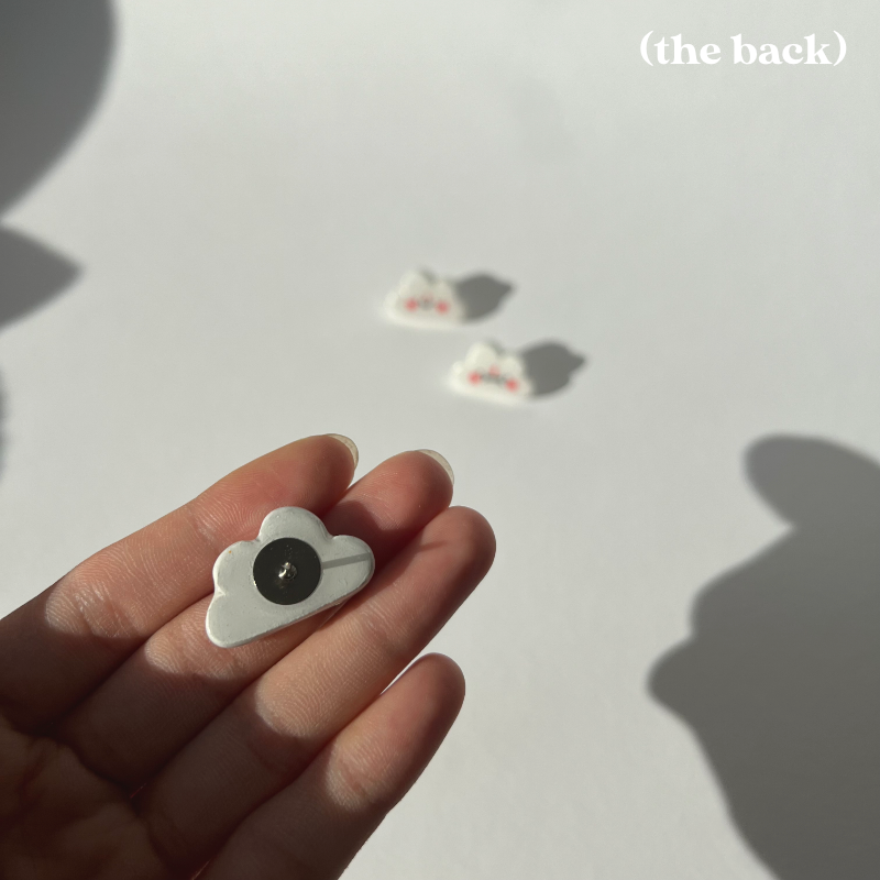 Cloud Clay Pin
