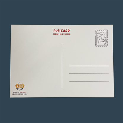 Döner Kebab Frankie Post Card