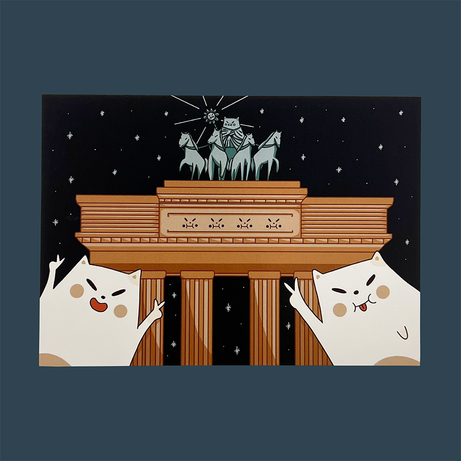 Berlin: Brandenburger Tor Post Card