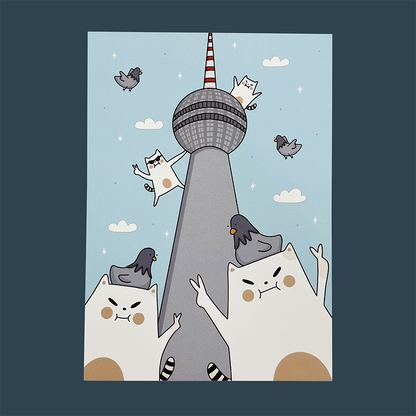 Berlin: Fernsehturm Frankie Post Card