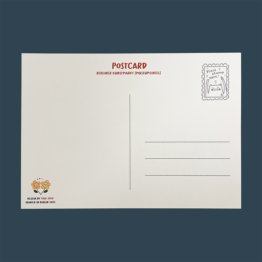 Berlin: Berliner Kunstmarkt an der Museumsinsel Post Card