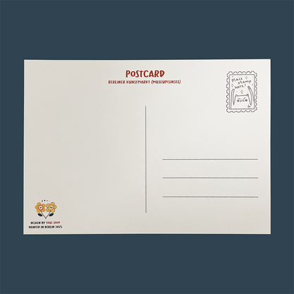 Berlin: Berliner Kunstmarkt an der Museumsinsel Post Card