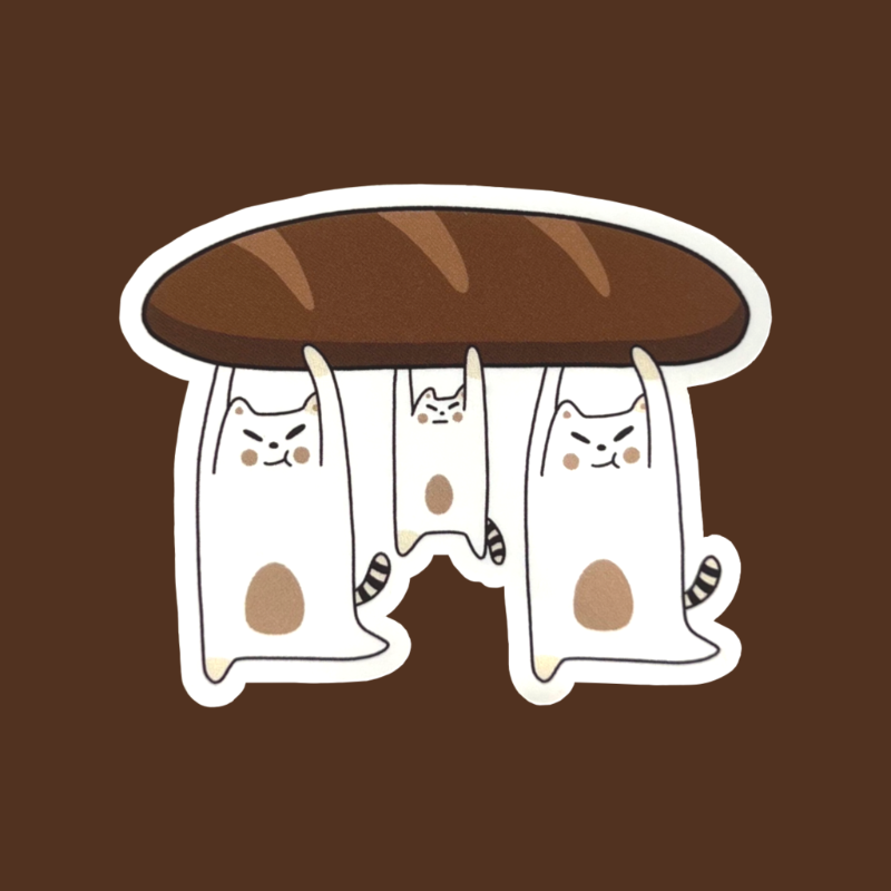 Frankie Bread Brothers Sticker