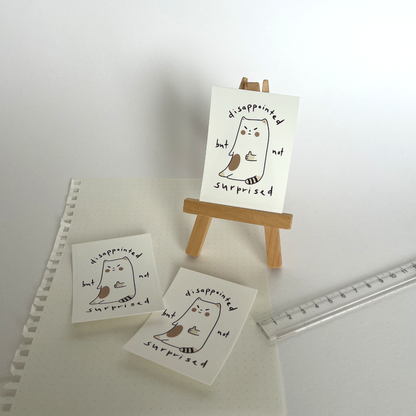 Frankie "Disappointed but not surprised" Sticker