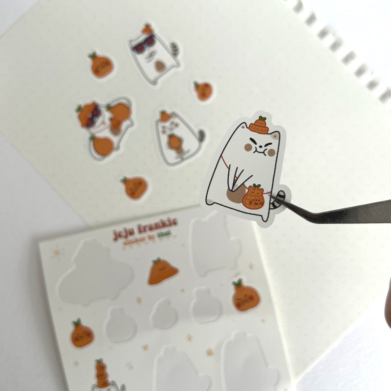 Frankie Jeju Hallabong Sticker Sheet