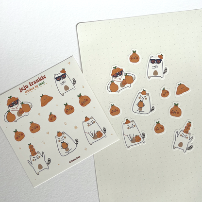 Frankie Jeju Hallabong Sticker Sheet