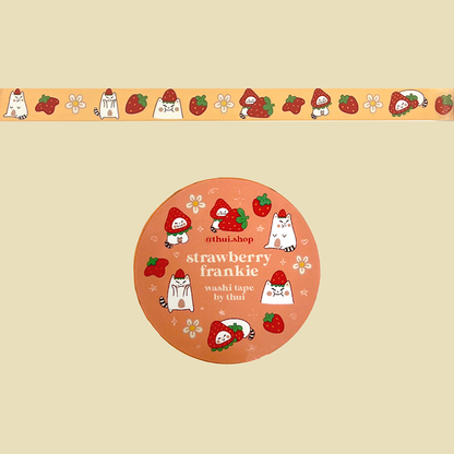 Strawberry Frankie Washi Tape