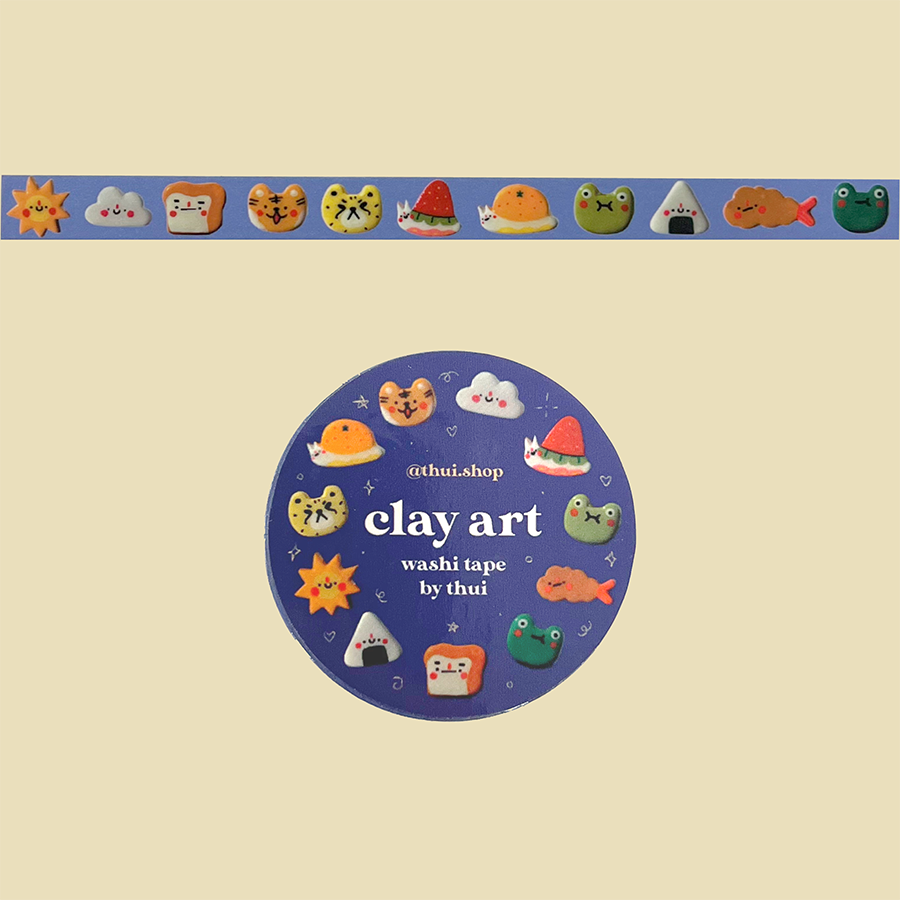 Clay Art Washi Tape