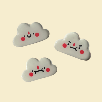Cloud Clay Pin
